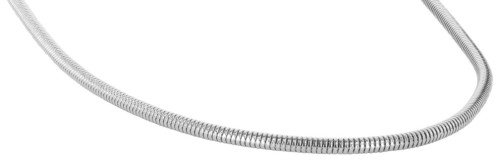 2056 Catena in acciaio inox serpente 2mm Größe: ca. 50cm (XL)