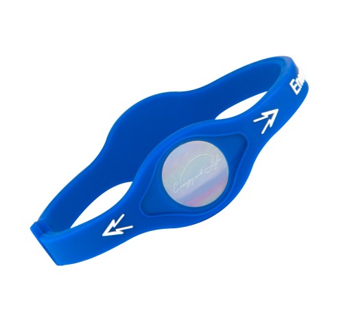 821 Ionen-Armband blau Größe: ca. 22,0 cm (XL)