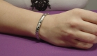 438 Magnet flexibele armband Größe: ca. 17,5-19 cm (M-L)