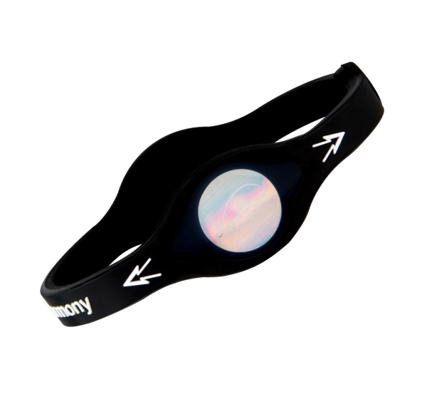 818 Ionen-Bracelet black Größe: ca. 22,0 cm (XL)