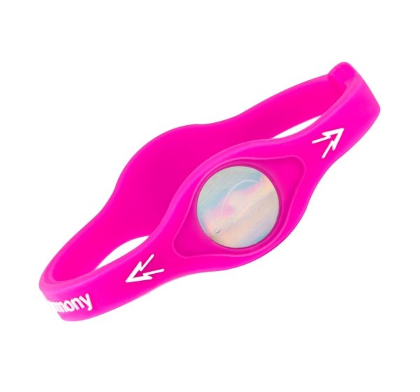 820 Ionen-Armband pink Größe: ca. 19,0 cm (M)