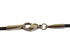 2345 Kette Kautschuk 3mm Größe: ca. 38cm (S)